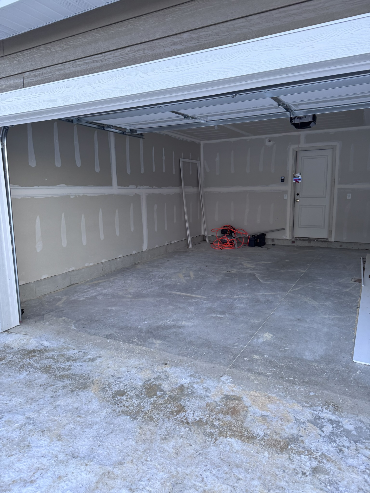 After photo of a job site cleanup